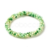 Bling Glass Beads Braided Stretch Bracelet BJEW-JB07423-03-1