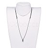 Adjustable Korean Waxed Polyester Cord Necklace Making X-AJEW-JB00493-01-4