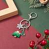 Christmas Theme Resin Keychains KEYC-TA00010-5