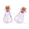 Glass Cork Bottles AJEW-O032-01F-1