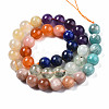 Natural Amazonite & Sunstone & Citrine & Amethyst & Prehnite & Botswana Agate & Lapis Lazuli Beads Strands X1-G-S376-003C-1