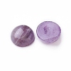 Natural Amethyst Cabochons G-A174-04A-12mm-2