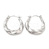 304 Stainless Steel Hoop Earrings for Women STAS-D084-22P-1