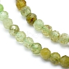 Natural Green Garnet Beads Strands G-G823-19-3mm-3