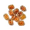 Imitation Amber Transparent Acrylic Beads X-MACR-D071-02H-2