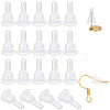 SOFPLATE Clear Silicone Full-covered Ear Nuts FIND-SP0001-18D-1