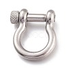 304 Stainless Steel D-Ring Anchor Shackle Clasps STAS-Z017-16P-2