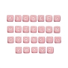 26Pcs 26 Style Silicone Alphabet Beads for Bracelet or Necklace Making SIL-SZ0001-01B-1