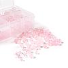 340Pcs 4 Sizes Natural Rose Quartz Beads Strands G-LS0001-13-2