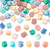  60Pcs 6 Colors Synthetic Coral Beads CORA-NB0001-01-1