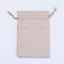 Burlap Packing Pouches ABAG-WH0023-03E
