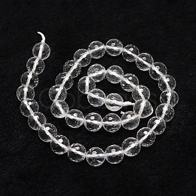 Natural Quartz Crystal Beads Strands X-G-D840-11-8mm-1