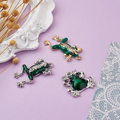 Alloy Enamel Pendants ENAM-TA0001-19-1