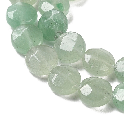 Natural Green Aventurine Beads Strands G-K357-B10-01-1