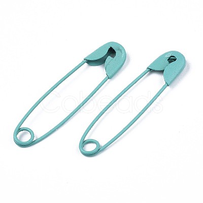 Spray Painted Iron Safety Pins IFIN-T017-02E-NR-1