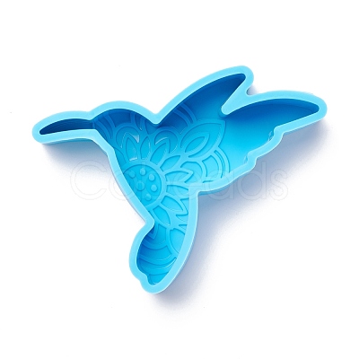 Bird DIY Decoration Silhouette Silicone Molds DIY-I085-28-1