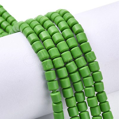 Polymer Clay Bead Strands CLAY-T001-C09-1