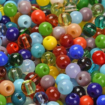 Opaque Colours Glass Seed Beads SEED-C001-02B-05-1