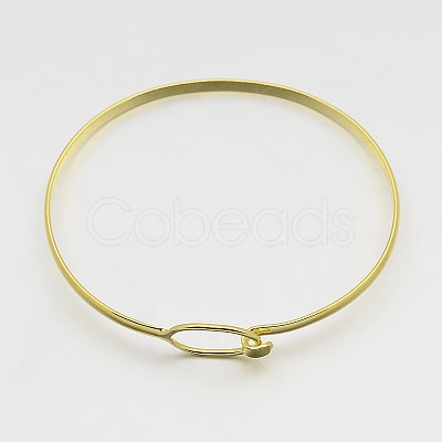 Brass Bangle Making X-BJEW-B133-01G-1