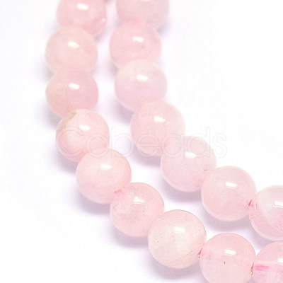 Natural Morganite Beads Strands G-F602-12-6mm-1