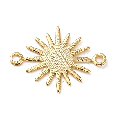 Brass Connector Charms KK-O100-07G-1