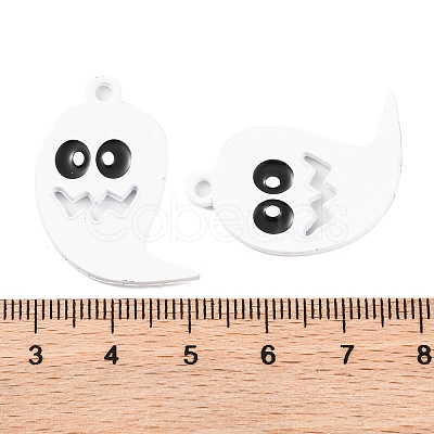 Halloween Theme Rack Plating Alloy Pendants X-FIND-M020-01C-EB-1