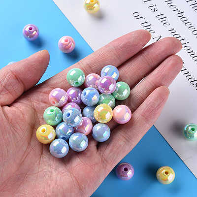 Opaque Acrylic Beads MACR-S370-D12mm-M1-1