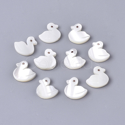 Natural Trochid Shell/Trochus Shell Beads SSHEL-N034-63-1