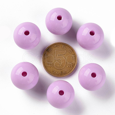 Opaque Acrylic Beads MACR-S370-C16mm-A03-1