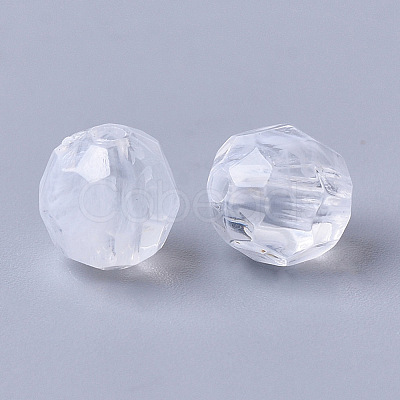 Acrylic Beads OACR-T006-186B-01-1