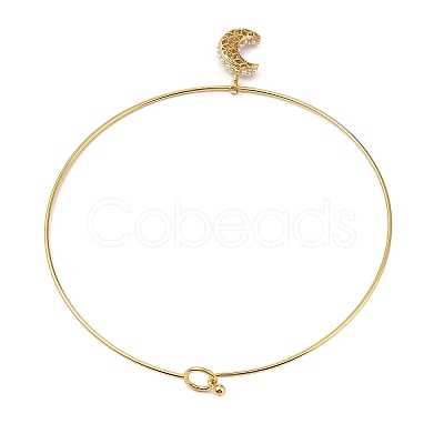 Brass with ABS Imitation Pearl Link Bracelets BJEW-Q350-05A-G-1