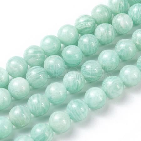 Natural African Amazonite Beads Strands G-G840-02-1