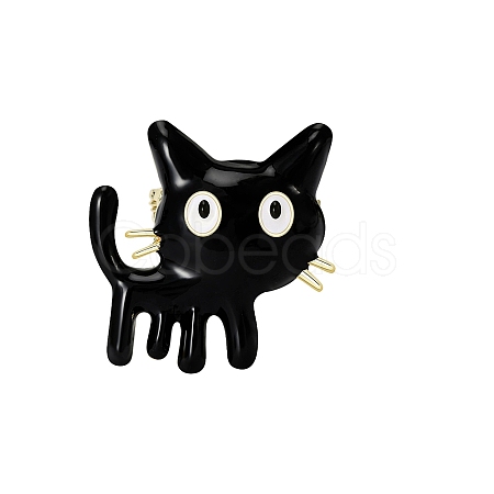 Cat Shape Enamel Pin PW-WG617E7-02-1