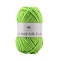 Polyester Yarn for Sweater Hat, for Knitting Crochet Supplies, Green Yellow, 2mm, about 92.96 Yards(85m)/Skein