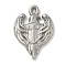 Anti-Tarnish 304 Stainless Steel Pendants, Eagle Charms, Stainless Steel Color, 26.5x18.5x2.5mm, Hole: 1x2.5mm