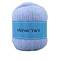 Knitting Yarn, Mohair Yarn, for Blanket Pillows Craft Crochet Yarns, Cornflower Blue, 1mm, about 50g/skein
