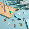Cross Gemstone Pendants Sets G-PH0027-01-4