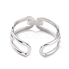 Tarnish Resistant 304 Stainless Steel Finger Rings RJEW-L102-08P-4