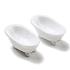 Opaque Resin Bathtub Ornament RESI-A024-02-2