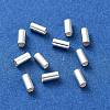 925 Sterling Silver Spacer Tube Beads STER-Z006-02A-S-2
