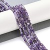 Natural Amethyst Beads Strands G-G139-B09-01-2