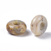 Natural Crazy Agate European Beads X-G-Q503-10-2