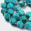 Natural Turquoise Beads Strands G-A030-B05-8mm-3