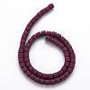 Polymer Clay Bead Strands CLAY-T001-C35-4