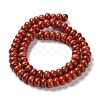 Natural Red Jasper Beads Strands G-F347-8x5mm-01-5