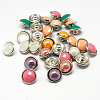 Zinc Alloy Jewelry Snap Buttons RESI-R095-1