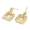 Brass Studs Earrings EJEW-K276-03G-2