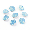 Pointed Back & Back Plated K9 Glass Rhinestone Cabochons RGLA-J012-10mm-105-3