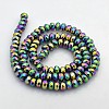 Electroplate Non-magnetic Synthetic Hematite Beads Strands G-J208F-05-2