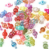 Opaque Solid Color & Imitation Jelly & Transparent Styles Acrylic Beads MACR-TA0001-15-5